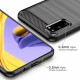 Techsuit Carbon Silicone Samsung Galaxy S20 4G / S20 5G Black Techsuit Carbon Silicone Samsung Galaxy S20 4G / S20 5G Black