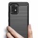Techsuit Carbon Silicone Samsung Galaxy S10 Lite Black Techsuit Carbon Silicone Samsung Galaxy S10 Lite Black