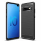 Techsuit Carbon Silicone Samsung Galaxy S10 Black Techsuit Carbon Silicone Samsung Galaxy S10 Black