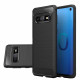 Techsuit Carbon Silicone Samsung Galaxy S10 Black Techsuit Carbon Silicone Samsung Galaxy S10 Black