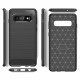 Techsuit Carbon Silicone Samsung Galaxy S10 Black Techsuit Carbon Silicone Samsung Galaxy S10 Black