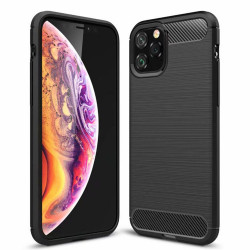 Techsuit  Carbon Silicone  iPhone 11 Pro Max  Black