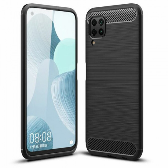 Techsuit  Carbon Silicone  Huawei P40 lite  Black