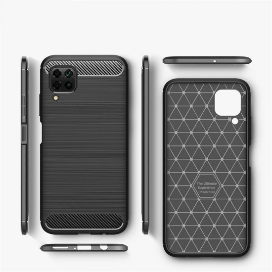 Techsuit  Carbon Silicone  Huawei P40 lite  Black