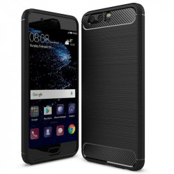 Techsuit  Carbon Silicone  Huawei P10 Plus  Black