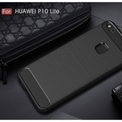 Techsuit  Carbon Silicone  Huawei P10 Lite  Black