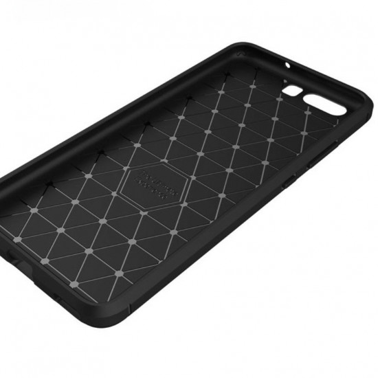 Techsuit  Carbon Silicone  Huawei P10  Black