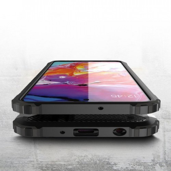 Techsuit  Hybrid Armor  Samsung Galaxy A71 4G  Black