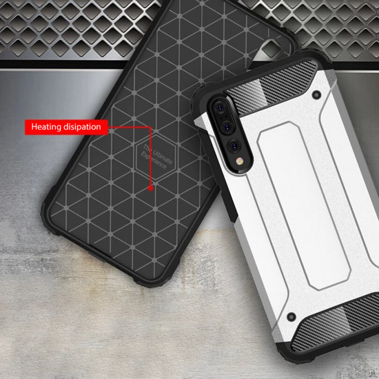 Techsuit Hybrid Armor Huawei P20 Pro Black Techsuit Hybrid Armor Huawei P20 Pro Black