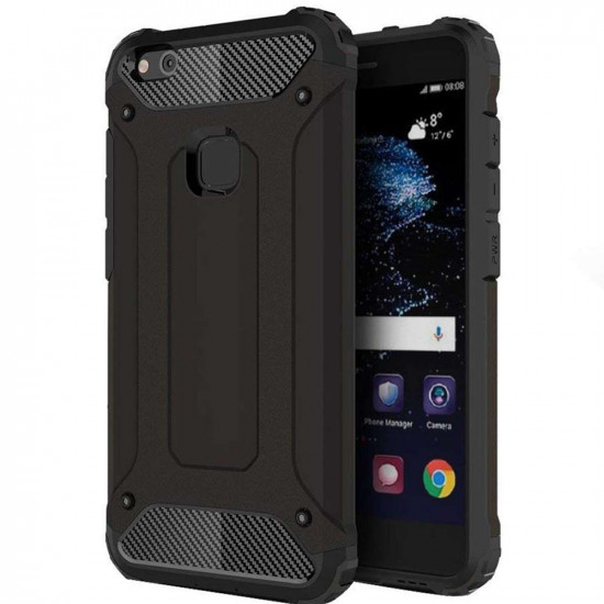 Techsuit Hybrid Armor Huawei P10 Lite Black Techsuit Hybrid Armor Huawei P10 Lite Black