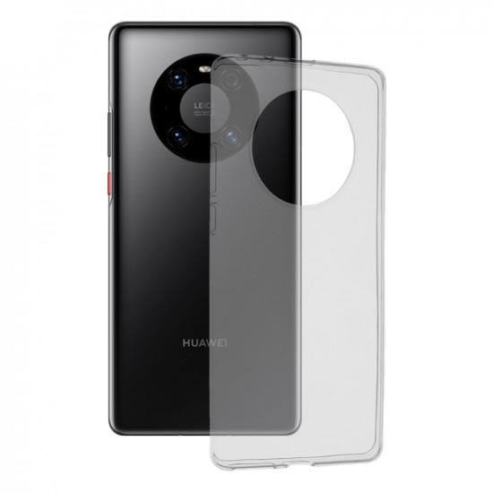 Techsuit  Clear Silicone  Huawei Mate 40 Pro  Transparent