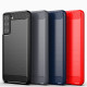 Techsuit Carbon Silicone Samsung Galaxy S21 Black Techsuit Carbon Silicone Samsung Galaxy S21 Black