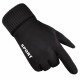 Techsuit  Touchscreen Gloves Suede (ST0009)  PU Leather, Plush Interior  Black