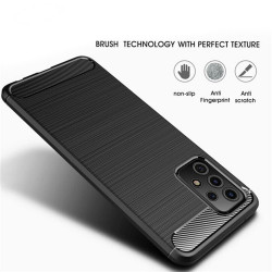 Techsuit  Carbon Silicone  Samsung Galaxy A32 5G  Black