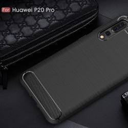 Techsuit  Carbon Silicone  Huawei P20 Pro  Black