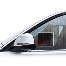Techsuit  Rainproof Film (2 pack)  for Car Window, 150x200mm  Transparent