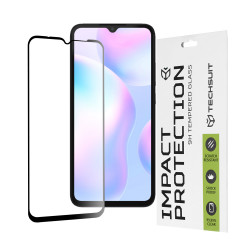 Techsuit  111D Full Cover / Full Glue Glass  Xiaomi Redmi 9 / Redmi 9A / Redmi 9AT / Redmi 9C / Redmi 9C NFC / Redmi 10A  Black