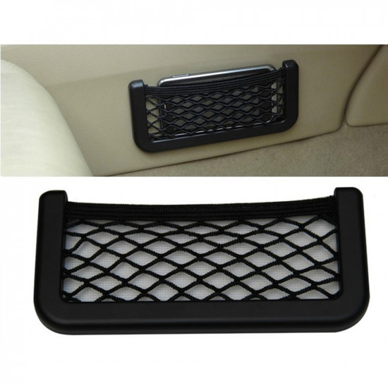 Techsuit  Car Organizer (NH 01)  Storage Net for Small Objects  Black