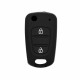 Techsuit  Car Key Case (2003.04)  Hyundai Elantra/Kia Picanto  Black