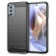 Techsuit Carbon Silicone Motorola Moto G31 4G / Moto G41 4G Black Techsuit Carbon Silicone Motorola Moto G31 4G / Moto G41 4G Black