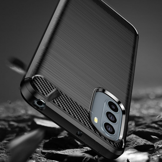 Techsuit Carbon Silicone Motorola Moto G31 4G / Moto G41 4G Black Techsuit Carbon Silicone Motorola Moto G31 4G / Moto G41 4G Black