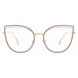 Techsuit  Anti Blue Light Glasses Reflex Metal (F95597 C2)  Butterfly  Pale Mauve