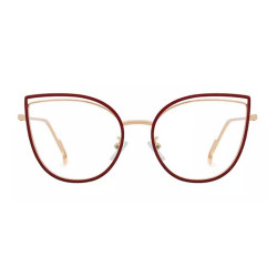 Techsuit  Anti Blue Light Glasses Reflex Metal (F95597 C8)  Butterfly  Red