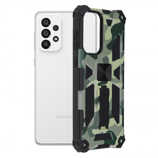 Techsuit  Blazor Series  Samsung Galaxy A73 5G  Camo Lime