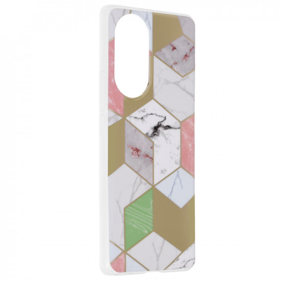 Techsuit  Marble Series  Huawei nova 9 / Honor 50  Purple Hex