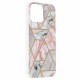 Techsuit Marble Series iPhone 13 Pro Max Pink Hex Techsuit Marble Series iPhone 13 Pro Max Pink Hex