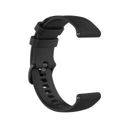 Techsuit  Watchband 20mm (W006)  Samsung Galaxy Watch 4/5/Active 2, Huawei Watch GT 3 (42mm)/GT 3 Pro (43mm)  Black Techsuit  Watchband 20mm (W006)  Samsung Galaxy Watch 4/5/Active 2, Huawei Watch GT 3 (42mm)/GT 3 Pro (43mm)  Black