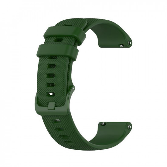 Techsuit  Watchband 20mm (W006)  Samsung Galaxy Watch 4/5/Active 2, Huawei Watch GT 3 (42mm)/GT 3 Pro (43mm)  Green