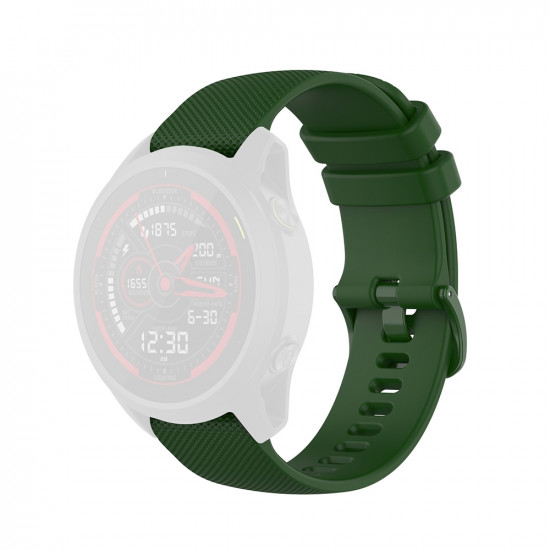 Techsuit  Watchband 20mm (W006)  Samsung Galaxy Watch 4/5/Active 2, Huawei Watch GT 3 (42mm)/GT 3 Pro (43mm)  Green