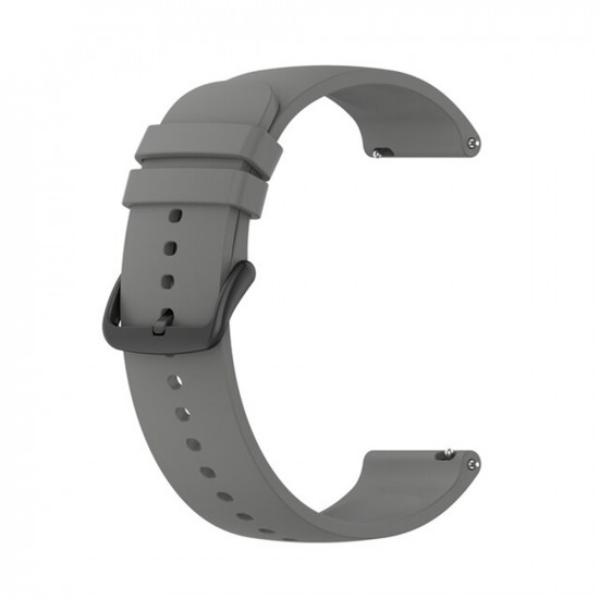 Techsuit  Watchband 22mm (W001)  Samsung Galaxy Watch (46mm)/Watch 3/Gear S3, Huawei Watch GT/GT 2/GT 3 (46mm)  Gray
