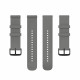 Techsuit  Watchband 22mm (W001)  Samsung Galaxy Watch (46mm)/Watch 3/Gear S3, Huawei Watch GT/GT 2/GT 3 (46mm)  Gray