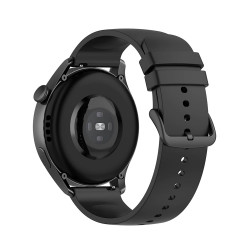 Techsuit  Watchband 20mm (W001)  Samsung Galaxy Watch 4/5/Active 2, Huawei Watch GT 3 (42mm)/GT 3 Pro (43mm)  Black Techsuit  Watchband 20mm (W001)  Samsung Galaxy Watch 4/5/Active 2, Huawei Watch GT 3 (42mm)/GT 3 Pro (43mm)  Black