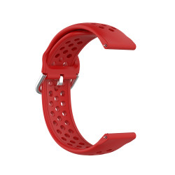 Techsuit  Watchband 20mm (W004)  Samsung Galaxy Watch 4/5/Active 2, Huawei Watch GT 3 (42mm)/GT 3 Pro (43mm)  Red Techsuit  Watchband 20mm (W004)  Samsung Galaxy Watch 4/5/Active 2, Huawei Watch GT 3 (42mm)/GT 3 Pro (43mm)  Red