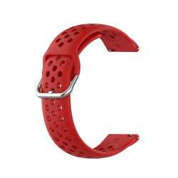 Techsuit  Watchband 20mm (W004)  Samsung Galaxy Watch 4/5/Active 2, Huawei Watch GT 3 (42mm)/GT 3 Pro (43mm)  Red Techsuit  Watchband 20mm (W004)  Samsung Galaxy Watch 4/5/Active 2, Huawei Watch GT 3 (42mm)/GT 3 Pro (43mm)  Red
