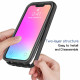 Techsuit  Defense360 Pro + Screen Protector  iPhone 14 Pro  Black