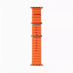 Techsuit  Watchband (W038)  Apple Watch 1/2/3/4/5/6/7/8/9/SE/SE 2 (38/40/41mm)  Orange