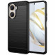 Techsuit Carbon Silicone Huawei nova 10 SE Black Techsuit Carbon Silicone Huawei nova 10 SE Black