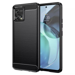Techsuit  Carbon Silicone  Motorola Moto G72  Black