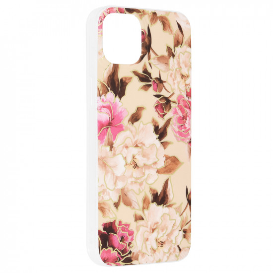 Techsuit Marble Series iPhone 14 Plus Mary Berry Nude Techsuit Marble Series iPhone 14 Plus Mary Berry Nude