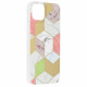 Techsuit Marble Series iPhone 14 Plus Purple Hex Techsuit Marble Series iPhone 14 Plus Purple Hex