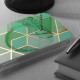 Techsuit Marble Series iPhone 14 Pro Max Green Hex Techsuit Marble Series iPhone 14 Pro Max Green Hex