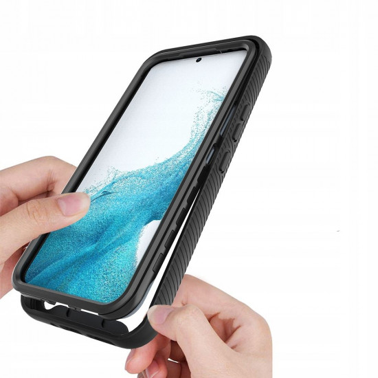Techsuit  Defense360 Pro + Screen Protector  Samsung Galaxy A54  Black