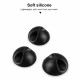 Techsuit  Cable Organizer  from Silicone with Adhesive, Sphere Shape, 1 Slot  Black