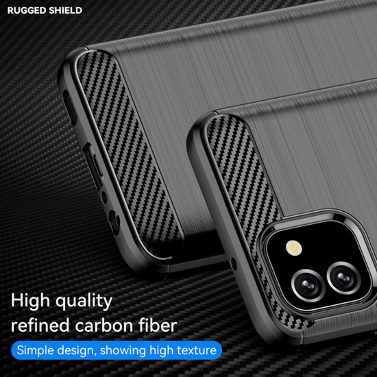 Techsuit  Carbon Silicone  Samsung Galaxy A04e  Black