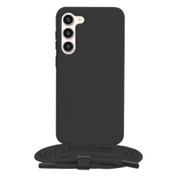 Techsuit  Crossbody Lanyard  Samsung Galaxy S23 Plus  Black