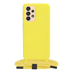 Techsuit  Crossbody Lanyard  Samsung Galaxy A33 5G  Yellow